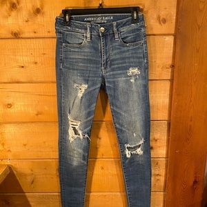 American Eagle High Rise Jegging